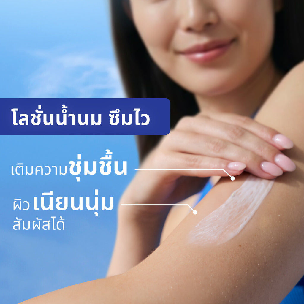 [ເກັບຄູປອງພິເສດເພີ່ມດ້ານລຸ່ມ] NIVEA BODY MILK RICH NOURISHING 500 ມລ. NIVEA 2–4 ຊິ້ນ