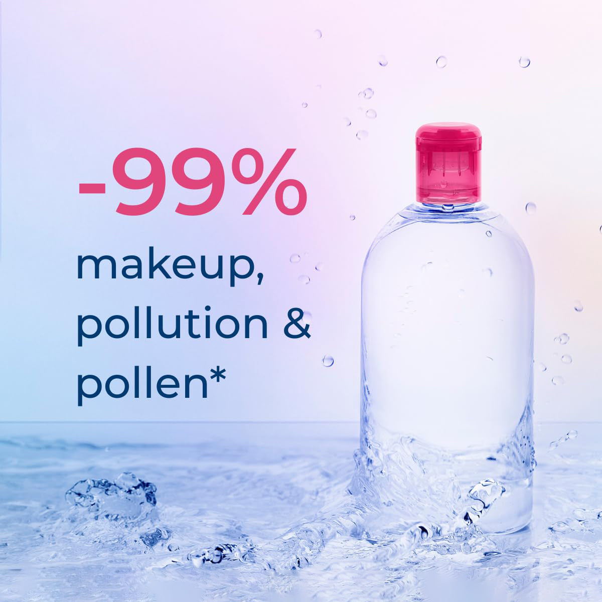 ຜ້າເຊັດໜ້າ Bioderma Sensibio H2O (1 ຊຸດມີ 3 ແພ) ສຳລັບທຳຄວາມສະອາດຜິວໜ້າ, ສຳລັບຜິວທີ່ບອບບາງ ແລະ ລະຄາຍເຄືອງງ່າຍ.