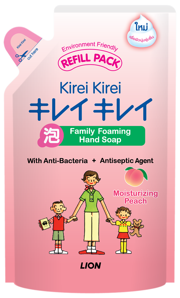 Kirei Kirei Hand Washing Foam Kirei Kirei, ຖົງເຕີມ, 200 ມລ, 12 ຖົງ