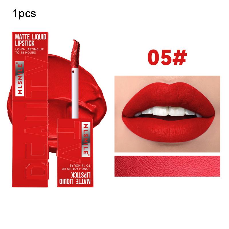 ຄູປ໋ອງ 100฿ Superstay Matte Liquid Lipstick Maybelline Non-Stick Cup Velvet Lip Gloss ລິບກລອສ ລິບກລອສ ບໍ່ຈາງ ເຄື່ອງສຳອາງ